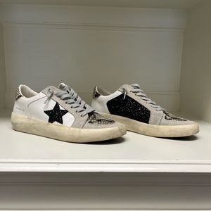 Vintage Havana Bonnie Snake Lace Up Sneakers